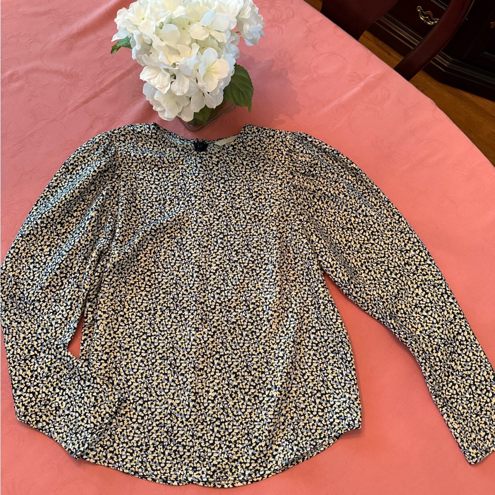 H&M Monochrome Patterned Blouse